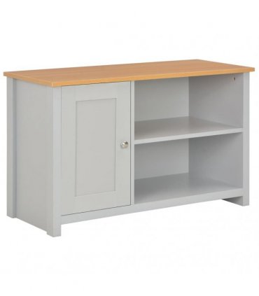 vidaXL TV Cabinet Grey 95x39x58 cm