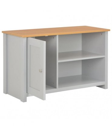 vidaXL TV Cabinet Grey 95x39x58 cm