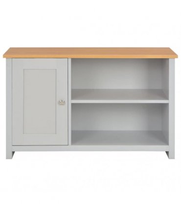 vidaXL TV Cabinet Grey 95x39x58 cm