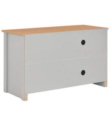 vidaXL TV Cabinet Grey 95x39x58 cm