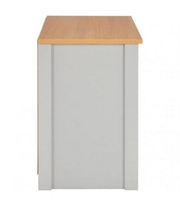 vidaXL TV Cabinet Grey 95x39x58 cm