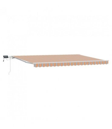 vidaXL Awning Multicolour 500 x 300 x 165 cm Polyester and Metal