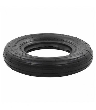 vidaXL Tyre | Black | Rubber | 3.50-8 | Heavy Weight Endurance | Tyre | Circular