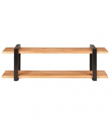 vidaXL TV Cabinet 130x40x40 cm Solid Acacia Wood