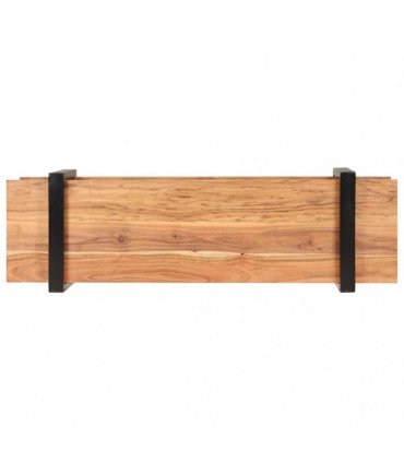 vidaXL TV Cabinet 130x40x40 cm Solid Acacia Wood