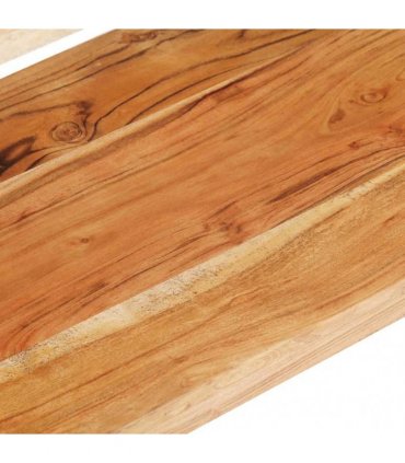 vidaXL TV Cabinet 130x40x40 cm Solid Acacia Wood