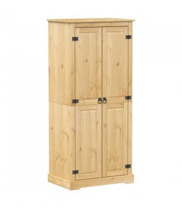 vidaXL Wardrobe Corona 76x50x170 cm Solid Wood Pine