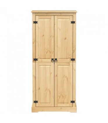 vidaXL Wardrobe Corona 76x50x170 cm Solid Wood Pine