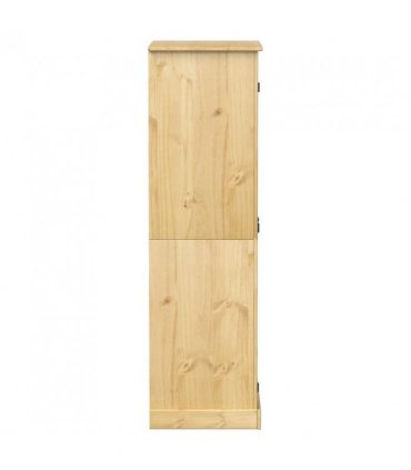 vidaXL Wardrobe Corona 76x50x170 cm Solid Wood Pine
