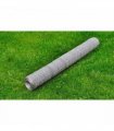 vidaXL Chicken Wire Fence Galvanised Steel 25x0.75 m Silver