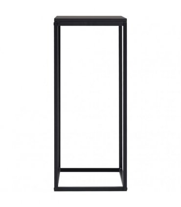 vidaXL Side Tables 2 pcs Black Steel