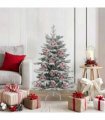 vidaXL Christmas Bauble Set 25 pcs Transparent Ø 10 cm Plastic