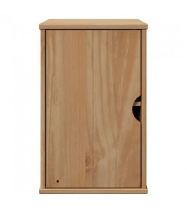 vidaXL Bathroom Wall Cabinet OTTA 35x30x55 cm Solid Wood Pine