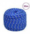 vidaXL Boat Rope Blue 6 mm 50 m Polypropylene