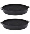 vidaXL Range Hood Charcoal Filters 2 pcs 210 mm