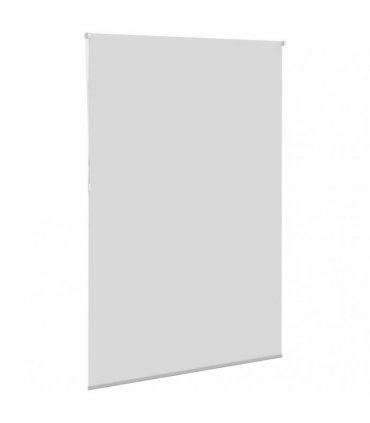 vidaXL Roller Blind Blackout Light Grey 160x230 cm Fabric Width 156.6 cm Polyester
