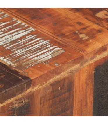 vidaXL TV Cabinet 110x30x40 cm Solid Wood Reclaimed