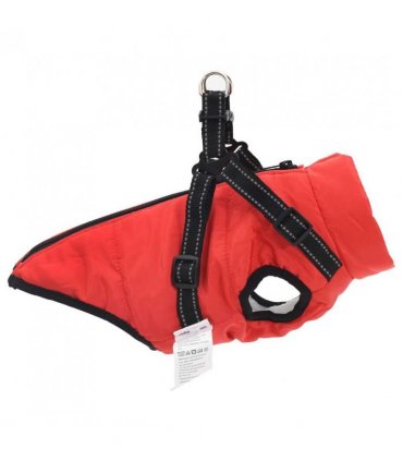 vidaXL Dog Coat Red L40