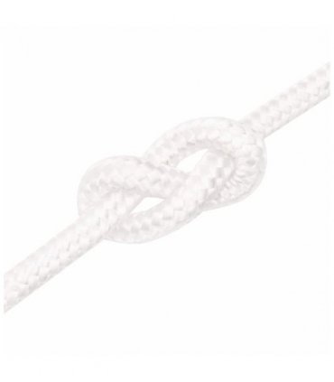 vidaXL Boat Rope Full White 12 mm 100 m Polypropylene