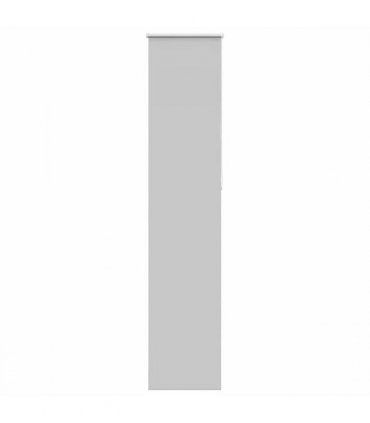 vidaXL Roller Blind Blackout Light Grey 45x210 cm Fabric Width 40.7 cm Polyester