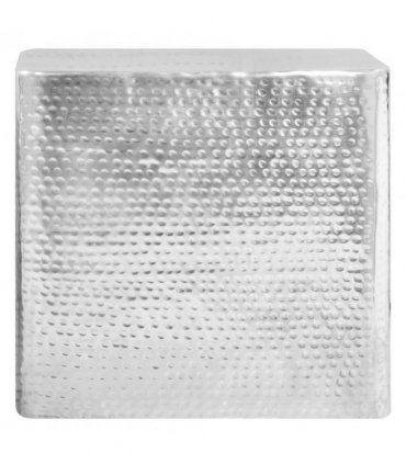vidaXL Coffee Tables 2 pcs Silver Aluminium