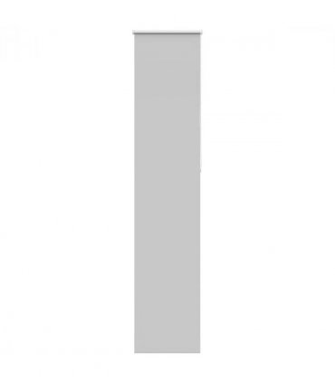 vidaXL Roller Blind Blackout Light Grey 50x230 cm Fabric Width 45.7 cm Polyester