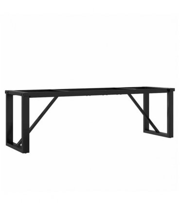vidaXL Coffee Table Legs O-Frame 140x30x43 cm Steel