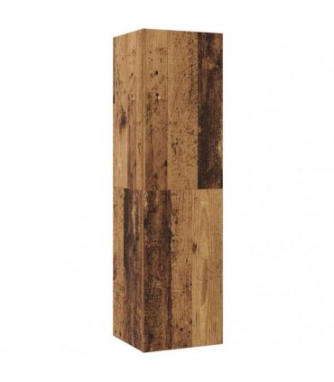 vidaXL Wall TV Cabinet Wall-mounted 4 pcs Old Wood Engineered Wood