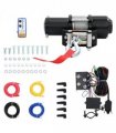 vidaXL Electric Winch 12 V 4500 lbs 2040 kg with Remote Control