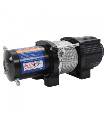 vidaXL Electric Winch 12 V 4500 lbs 2040 kg with Remote Control