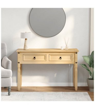 vidaXL Console Table Corona 115x46x73 cm Solid Wood Pine