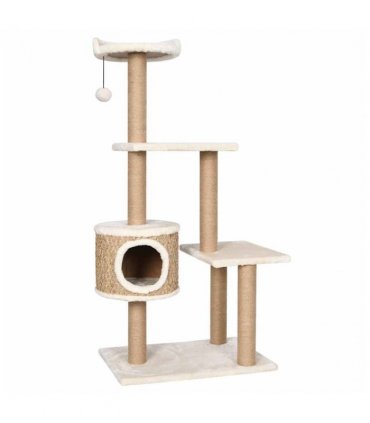 vidaXL Cat Tree with Scratching Post 123cm Seagrass