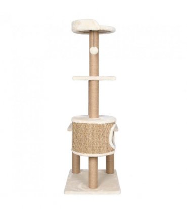 vidaXL Cat Tree with Scratching Post 123cm Seagrass
