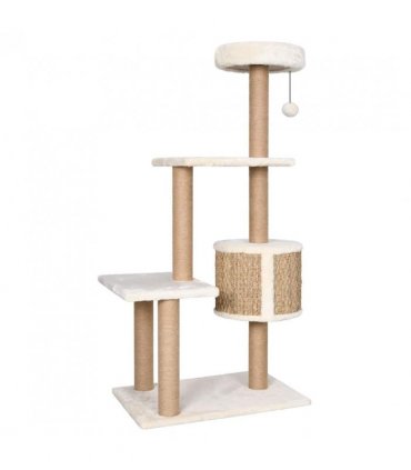vidaXL Cat Tree with Scratching Post 123cm Seagrass