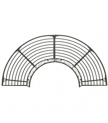 vidaXL Tree benches 1-Seater Ø 160 x 89 cm Steel