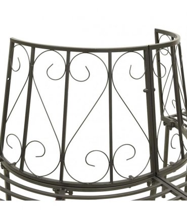 vidaXL Tree benches 1-Seater Ø 160 x 89 cm Steel