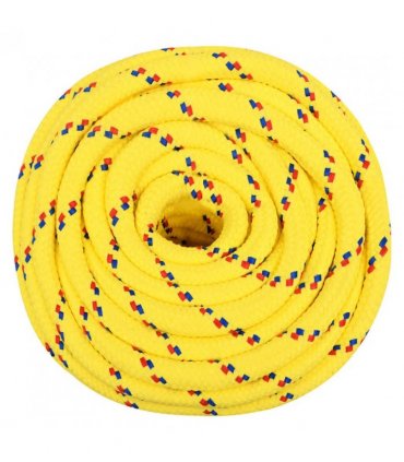 vidaXL Boat Rope Yellow 16 mm 25 m Polypropylene