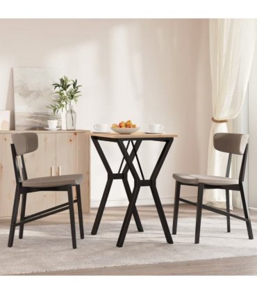 vidaXL Dining Table Legs Y-Frame 60x40x73 cm Steel