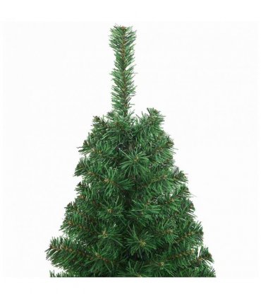 vidaXL Artificial Christmas Tree | Green | PVC, Steel | 150 cm tall | Foldable