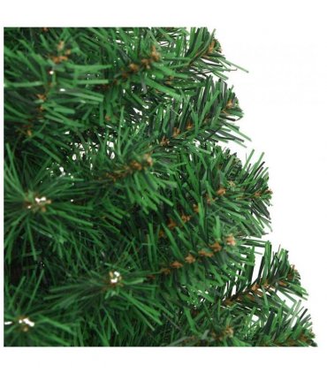 vidaXL Artificial Christmas Tree | Green | PVC, Steel | 150 cm tall | Foldable