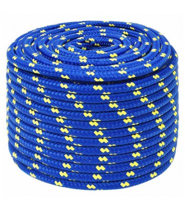 vidaXL Boat Rope Blue 12 mm 25 m Polypropylene