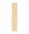 vidaXL Roller Blind Blackout Beige 45x210 cm Fabric Width 40.7 cm Polyester