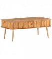 vidaXL Coffee Table 100x50x40 cm Solid Acacia Wood
