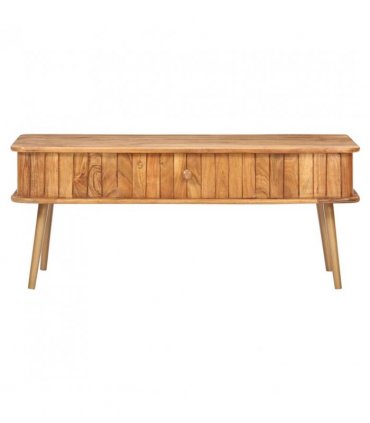 vidaXL Coffee Table 100x50x40 cm Solid Acacia Wood