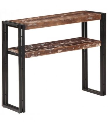 vidaXL Console Table | Multicolour | Solid reclaimed wood | Medium | Storage