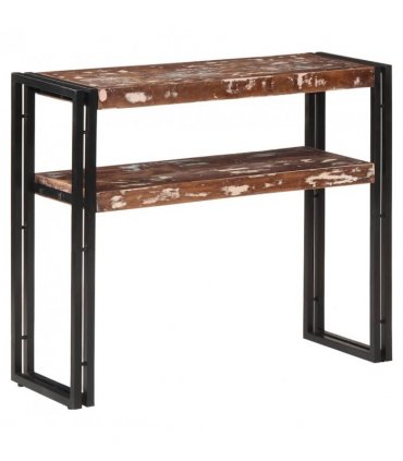 vidaXL Console Table | Multicolour | Solid reclaimed wood | Medium | Storage
