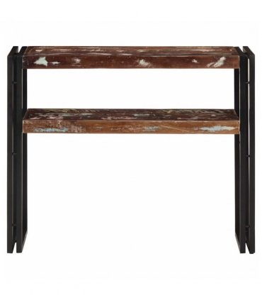 vidaXL Console Table | Multicolour | Solid reclaimed wood | Medium | Storage