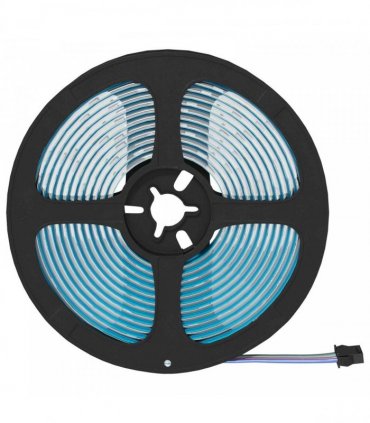 vidaXL LED Strip 2 pcs Black and Transparent 5500 mm