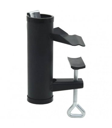 vidaXL Umbrella Clamps for Balcony 2 pcs 25-38 mm Steel