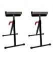 Set of 2 Adjustable Roller Stands
